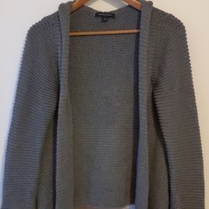 BR Hooded knit cardigan